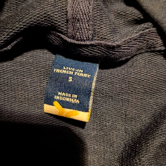 Old Navy Live In women's size Small french terry hooded mini shift dress, New - Picture 5 of 9